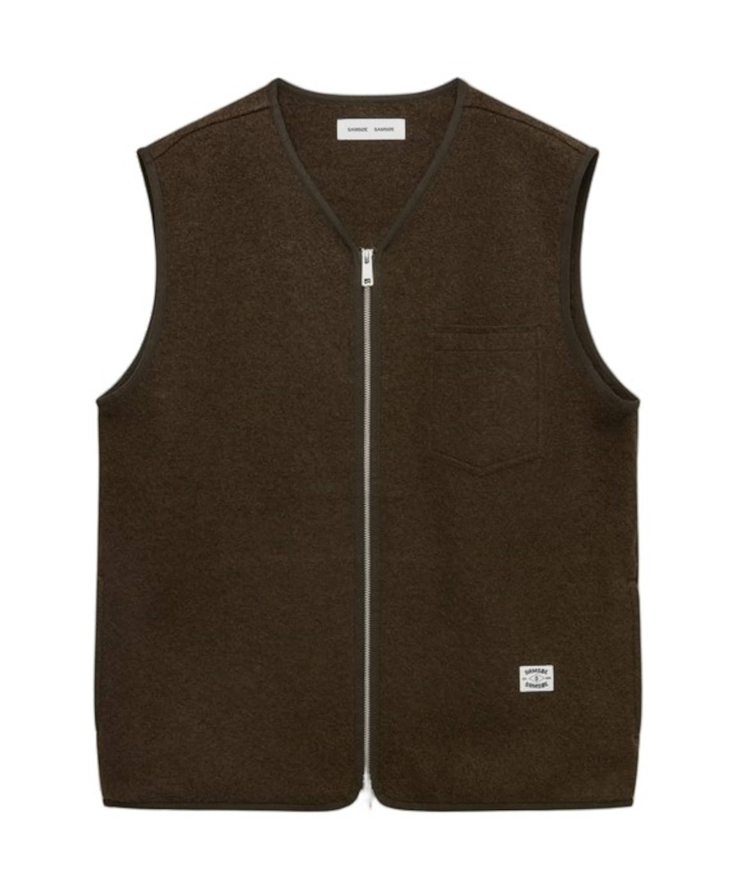 Heren bodywarmer bruin