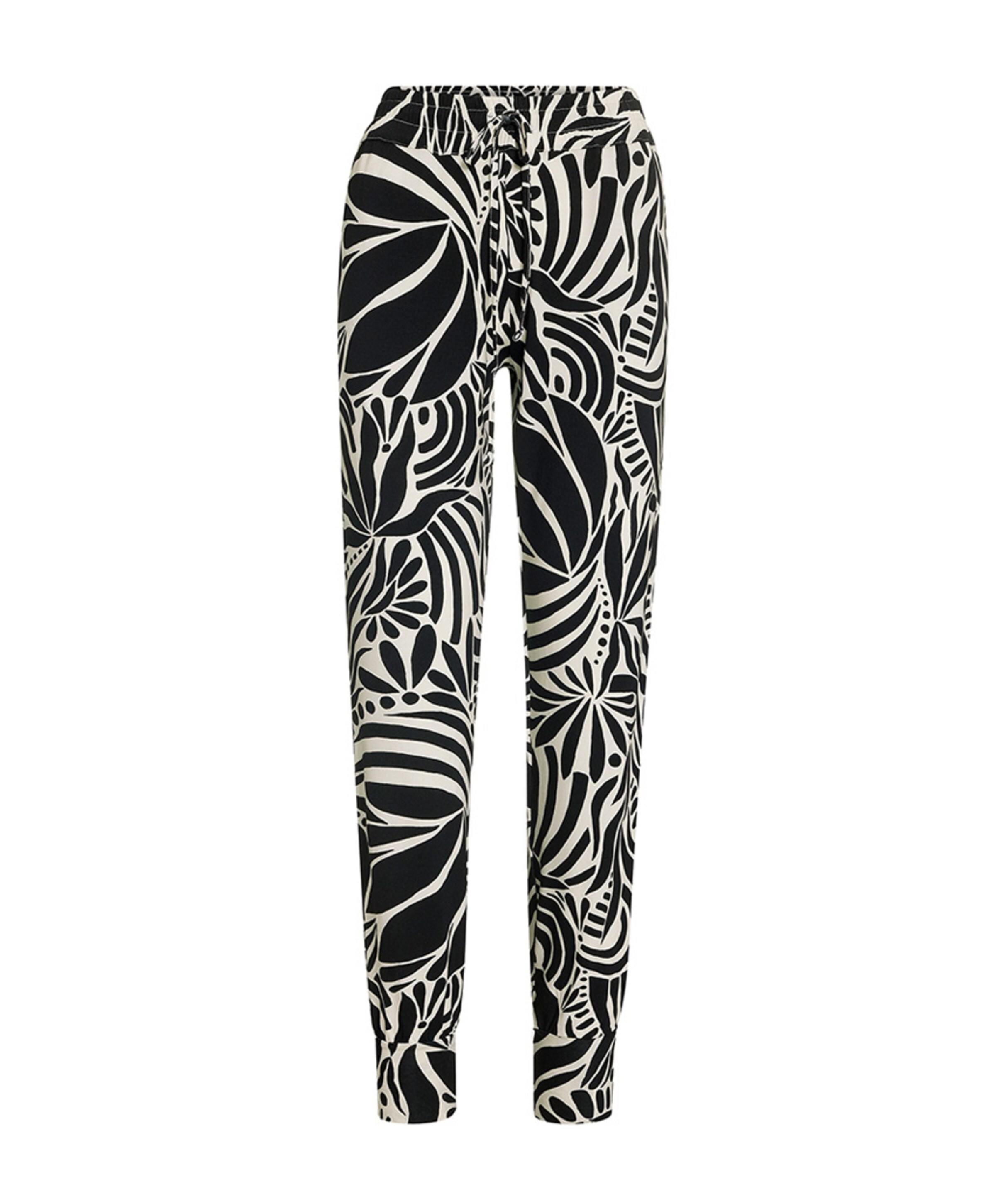 Dames pyjamabroek grijs