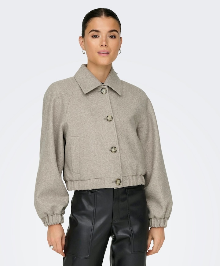 Dames jas beige