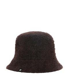 Dames bucket hat bruin