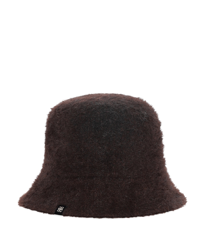 Dames bucket hat bruin