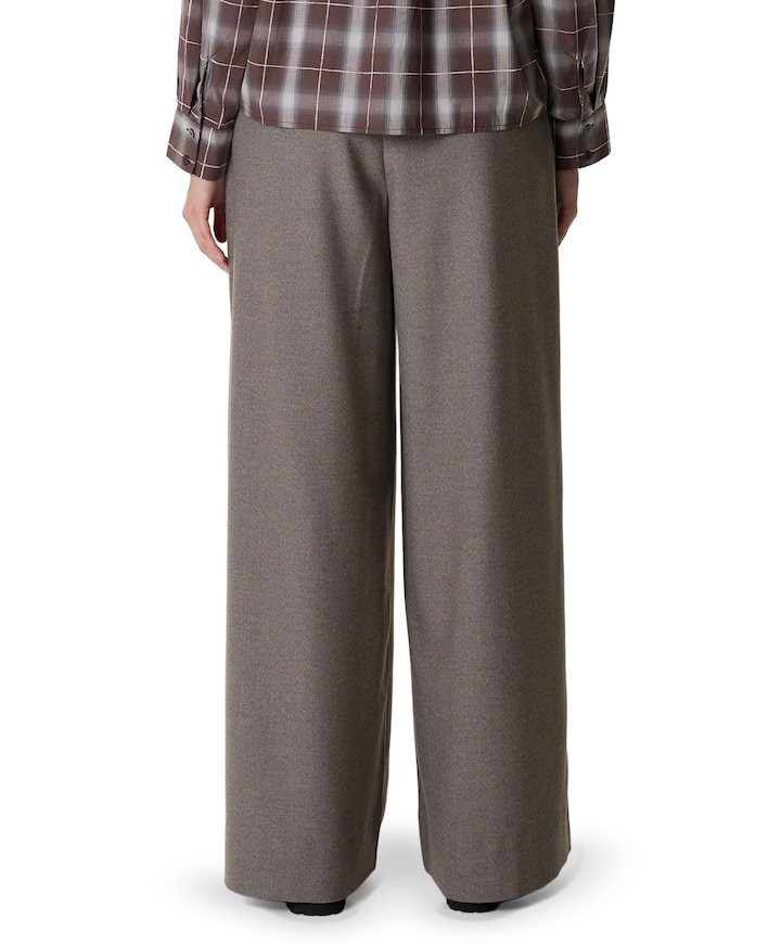 LAURAFV 132 OLD OAK MELANGE dames broek grijs