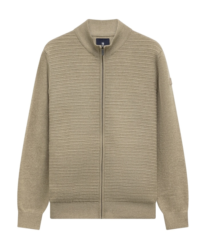 Heren vest beige