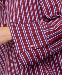 Dames blouse bordeaux