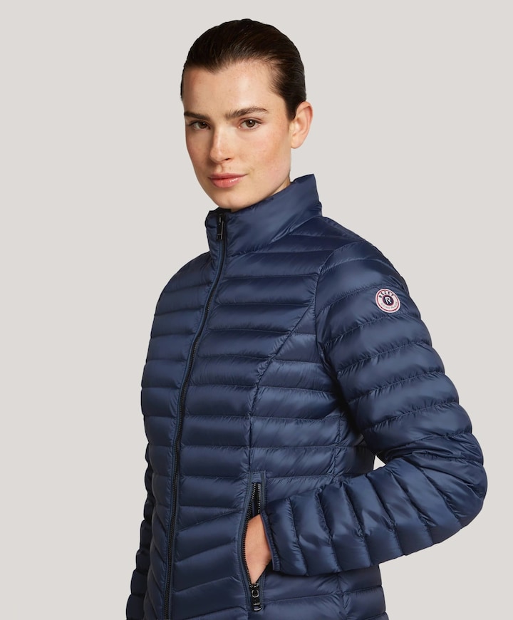 Dames jas blauw