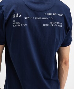 Heren T-shirt blauw
