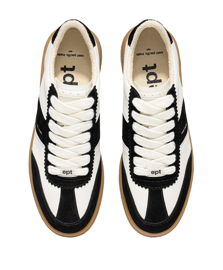 SANTOS dames sneakers zwart