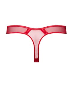 Dames string rood