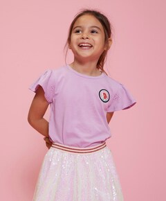 Meisjes T-shirt paars