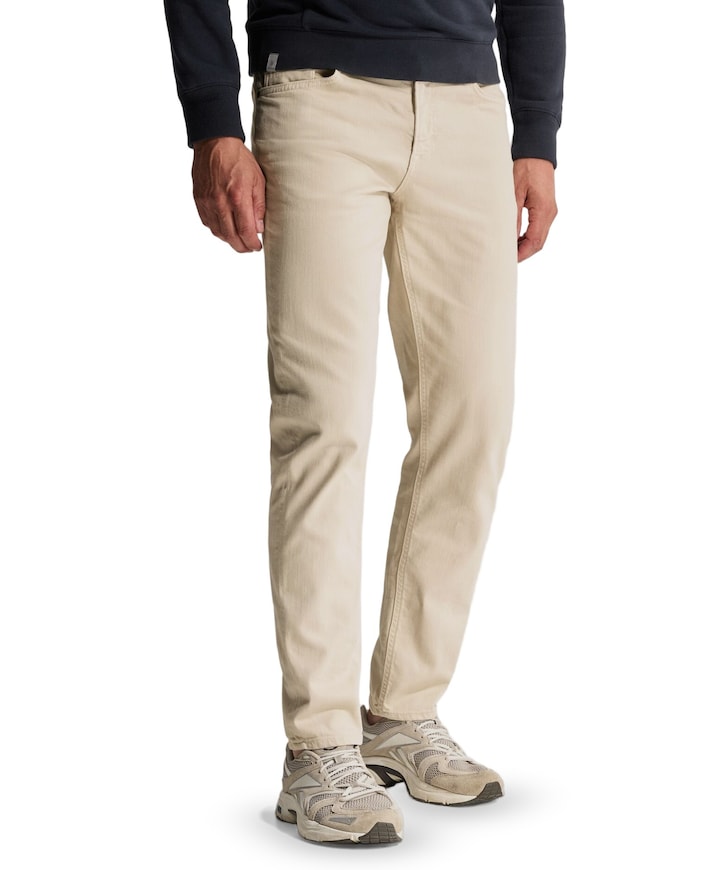 VALVER REGULAR COLORED DENIM heren jeans wit