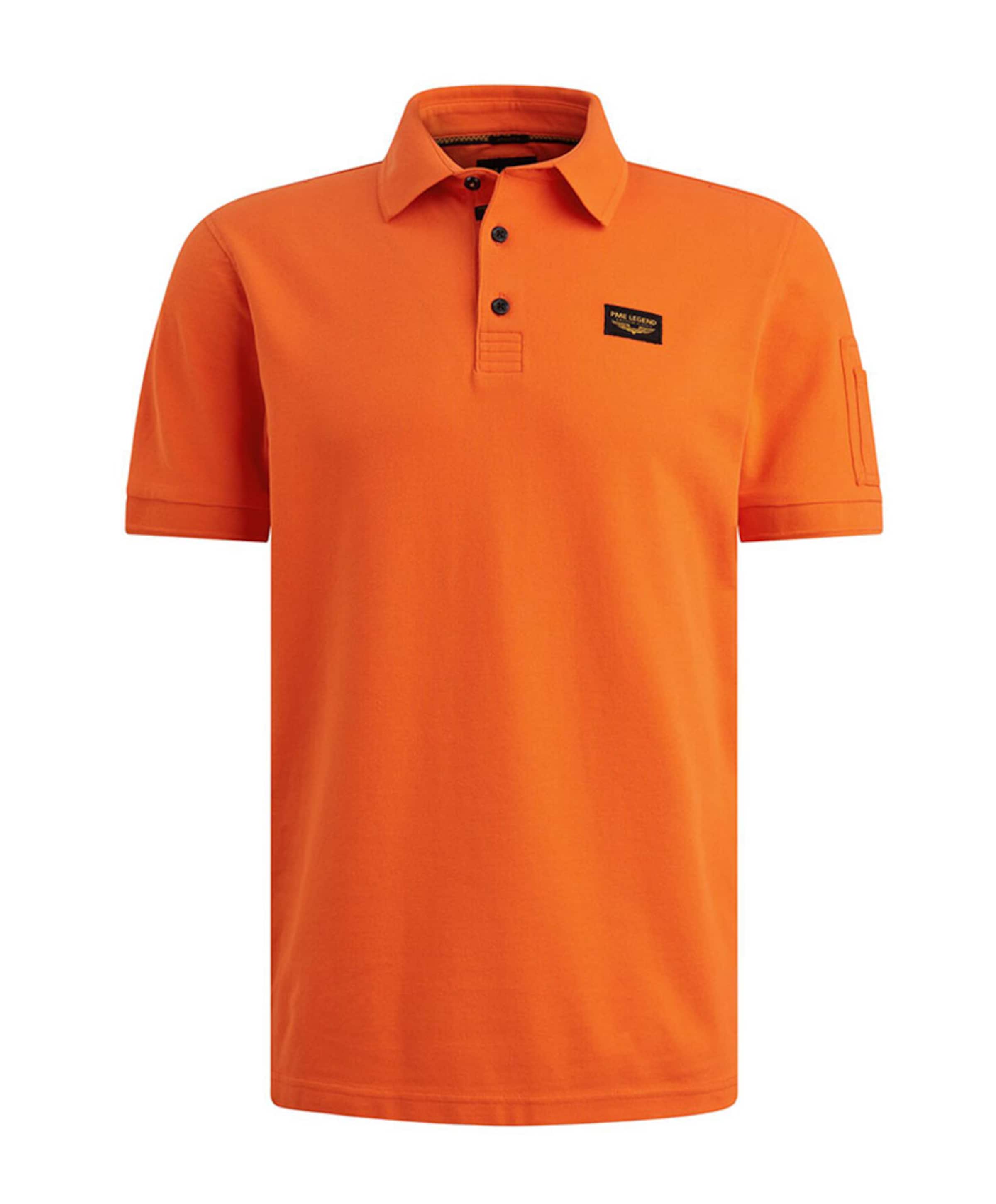 Heren polo oranje