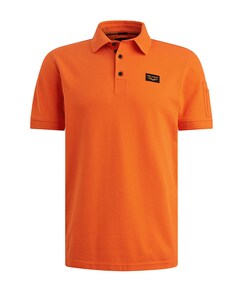 Heren polo oranje