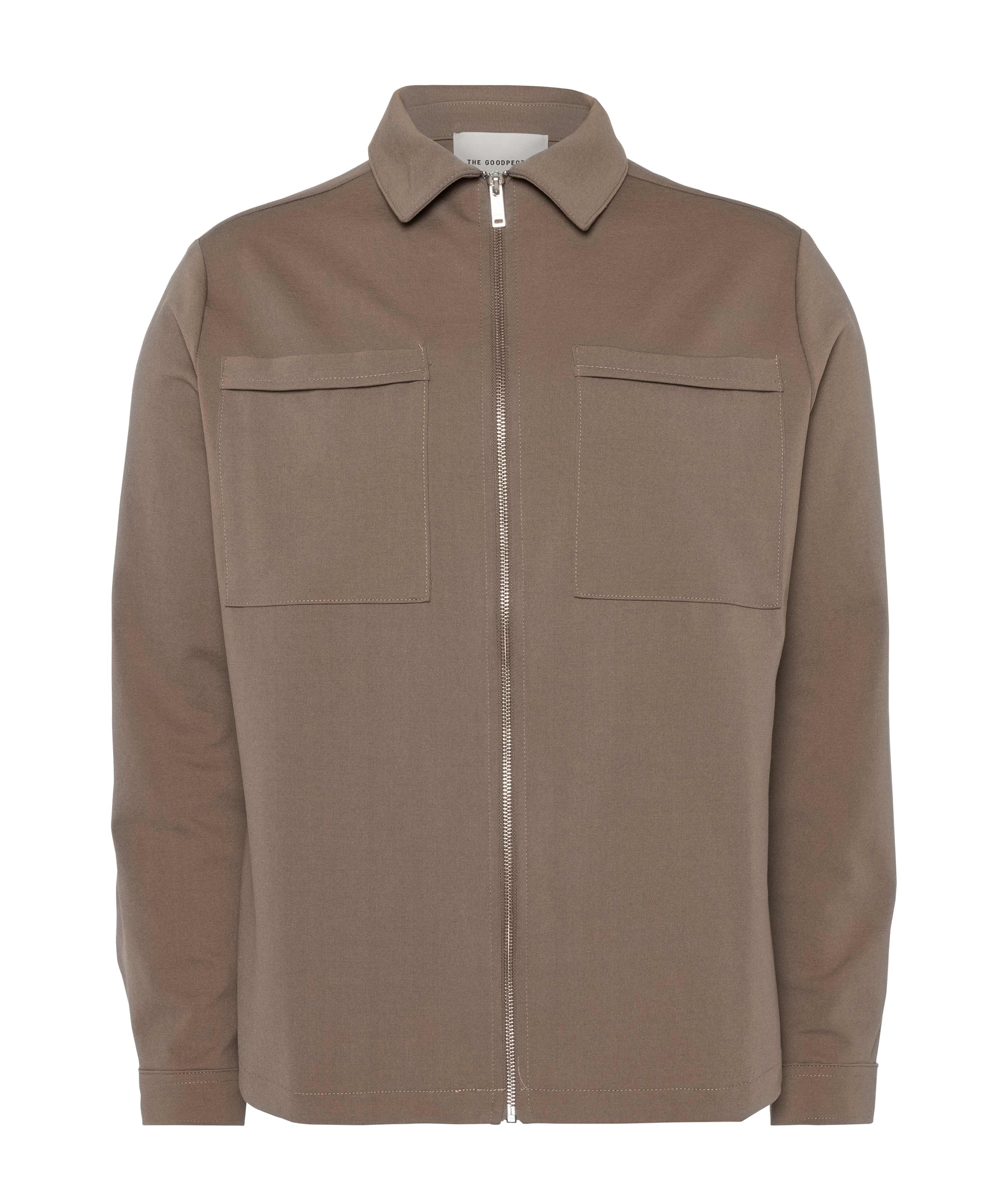 Heren overshirt bruin