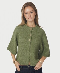 Dames vest groen