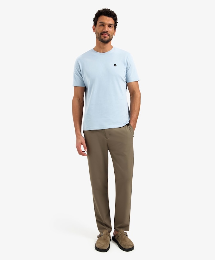 Heren T-shirt blauw