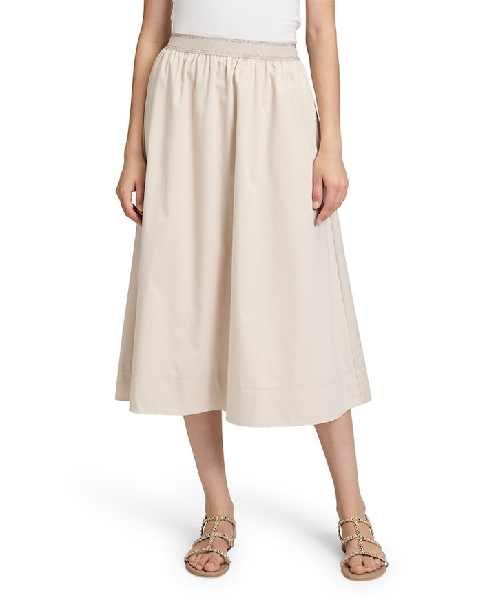 Dames rok beige