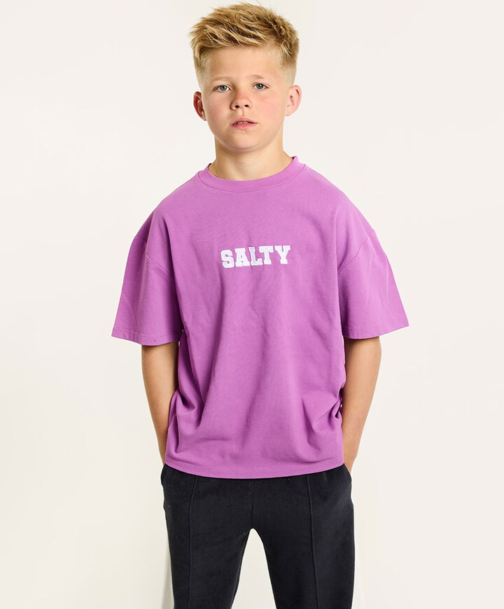 Uniseks T-shirt paars