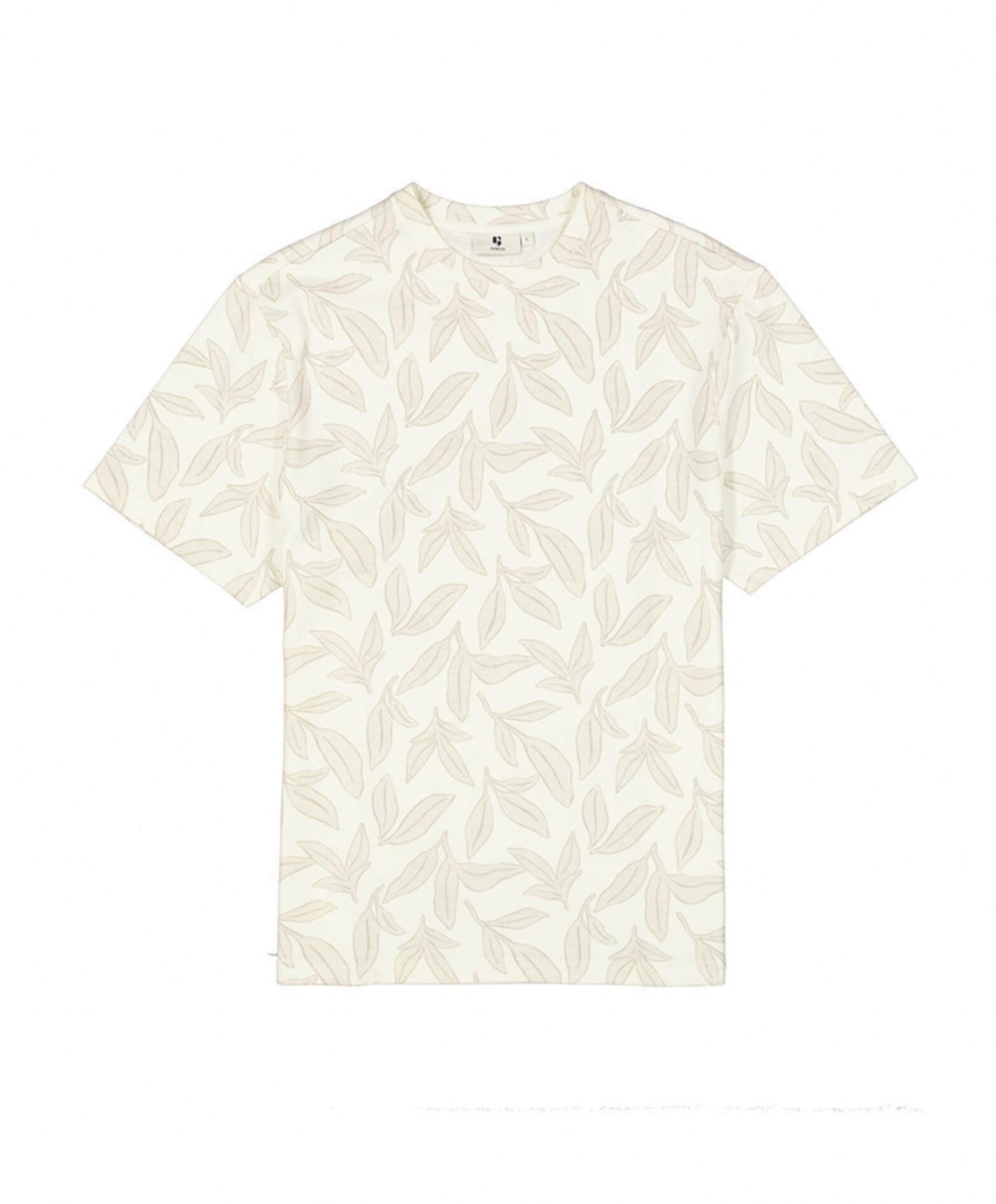 Heren T-shirt ecru