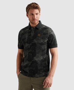 Heren polo grijs