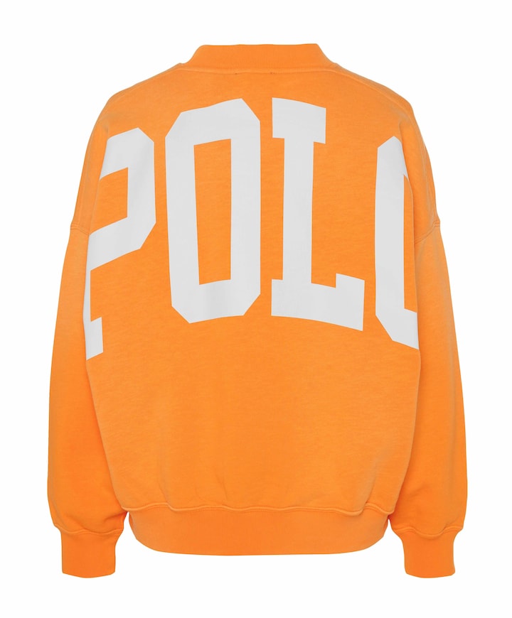 Dames sweater oranje