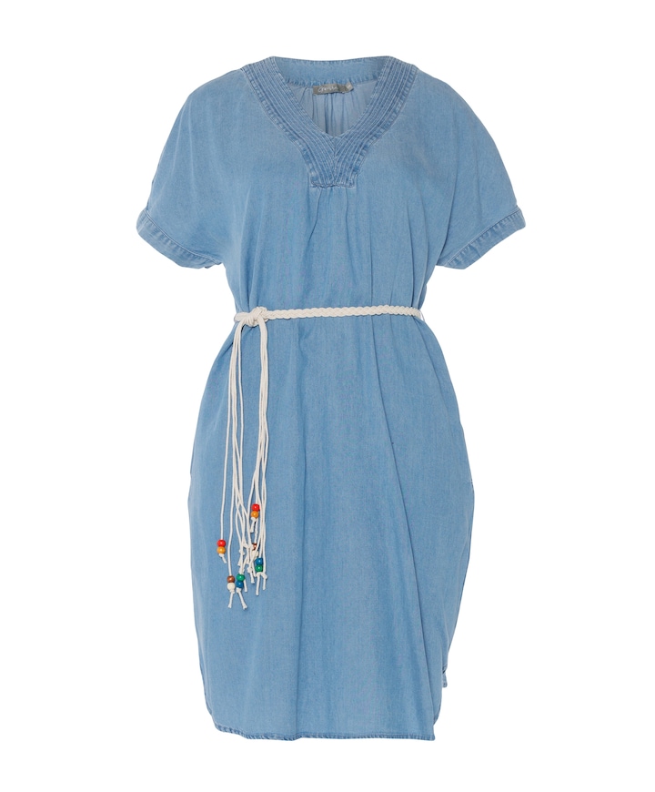Dames jurk blauw