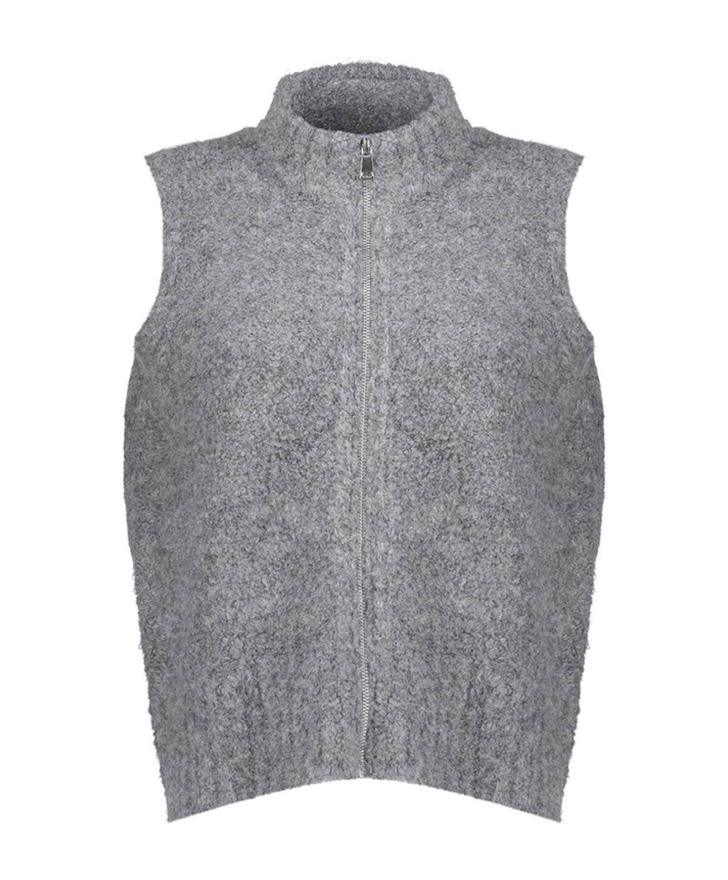 Dames gilet grijs