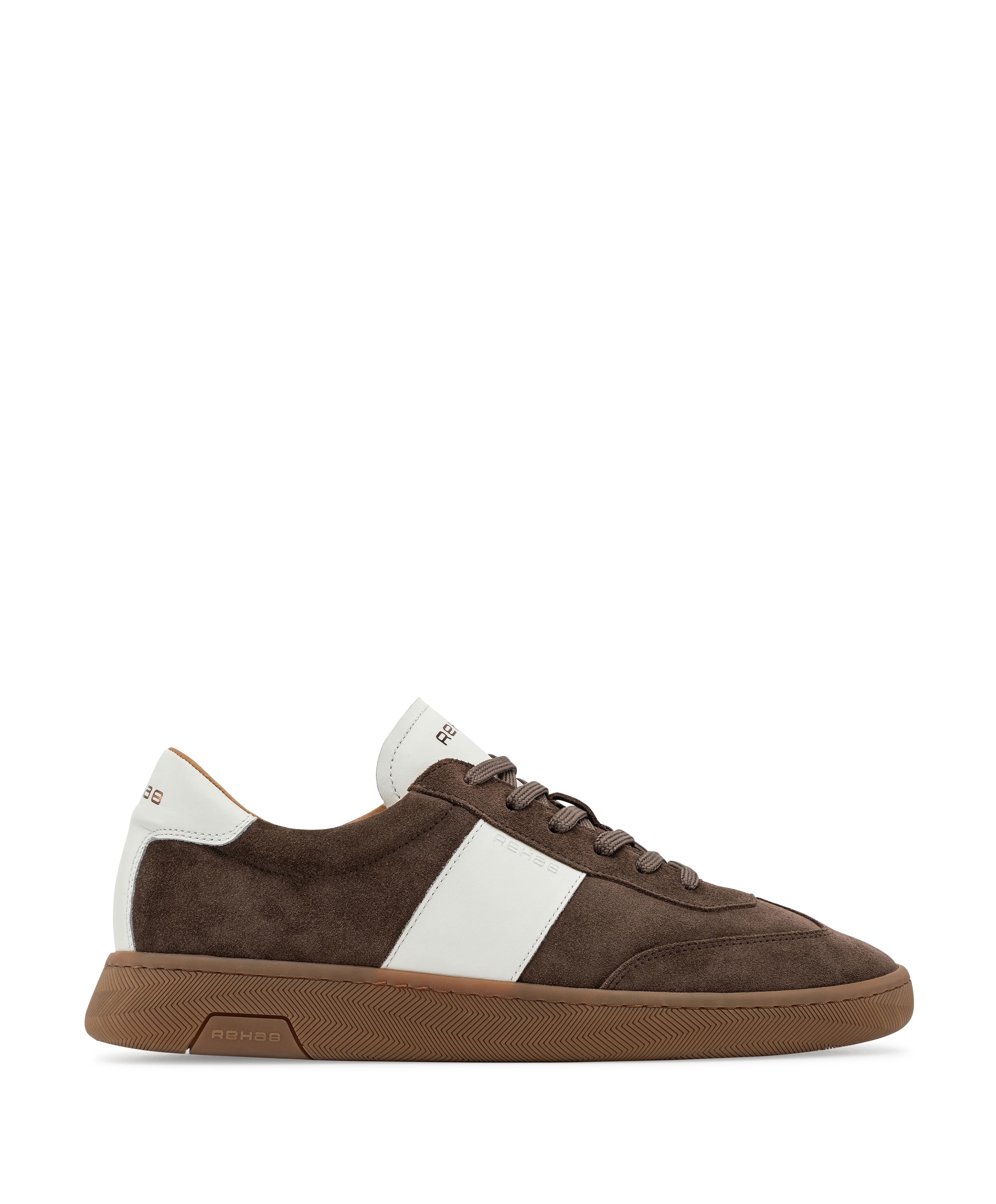 Zack sue LTHR heren sneakers bruin