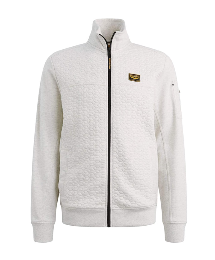 Heren vest ecru