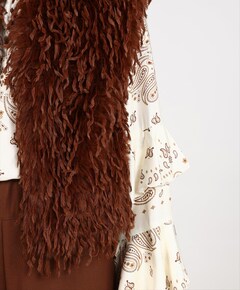 Dames gilet bruin