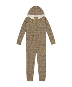 Meisjes pyjamaset bruin