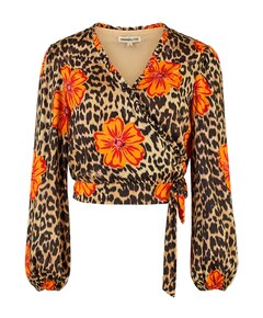 Dames longsleeve beige