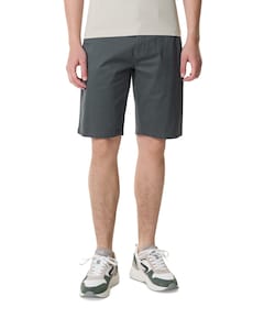 Shorts Chino Stretch heren korte broek grijs