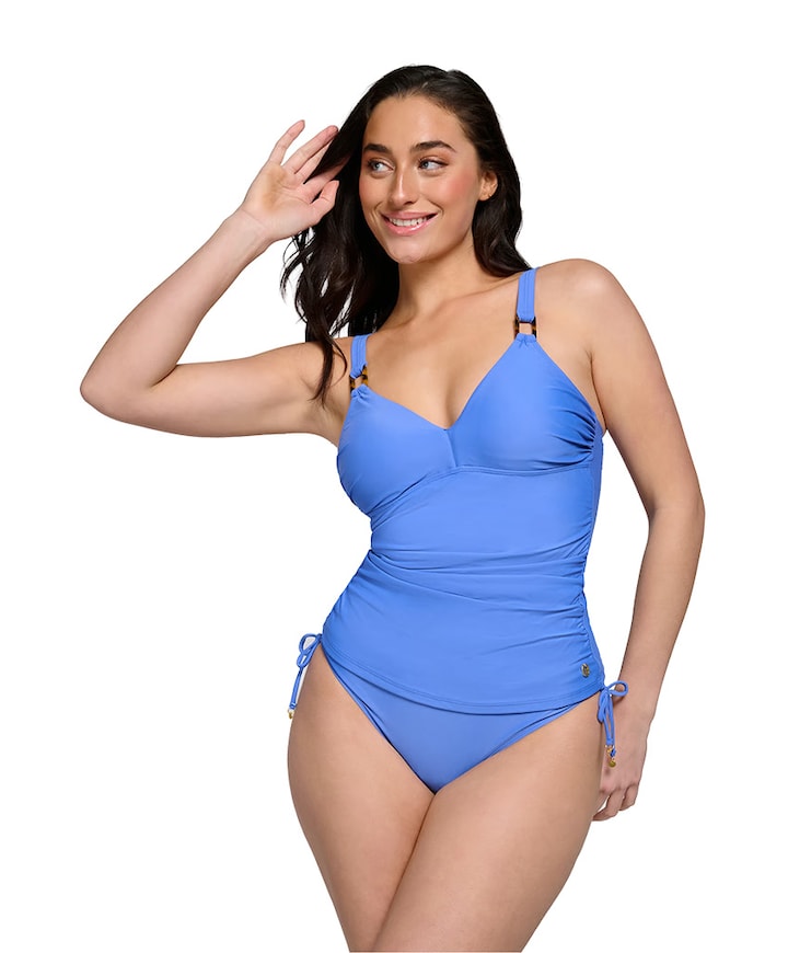 Dames bikinitop blauw