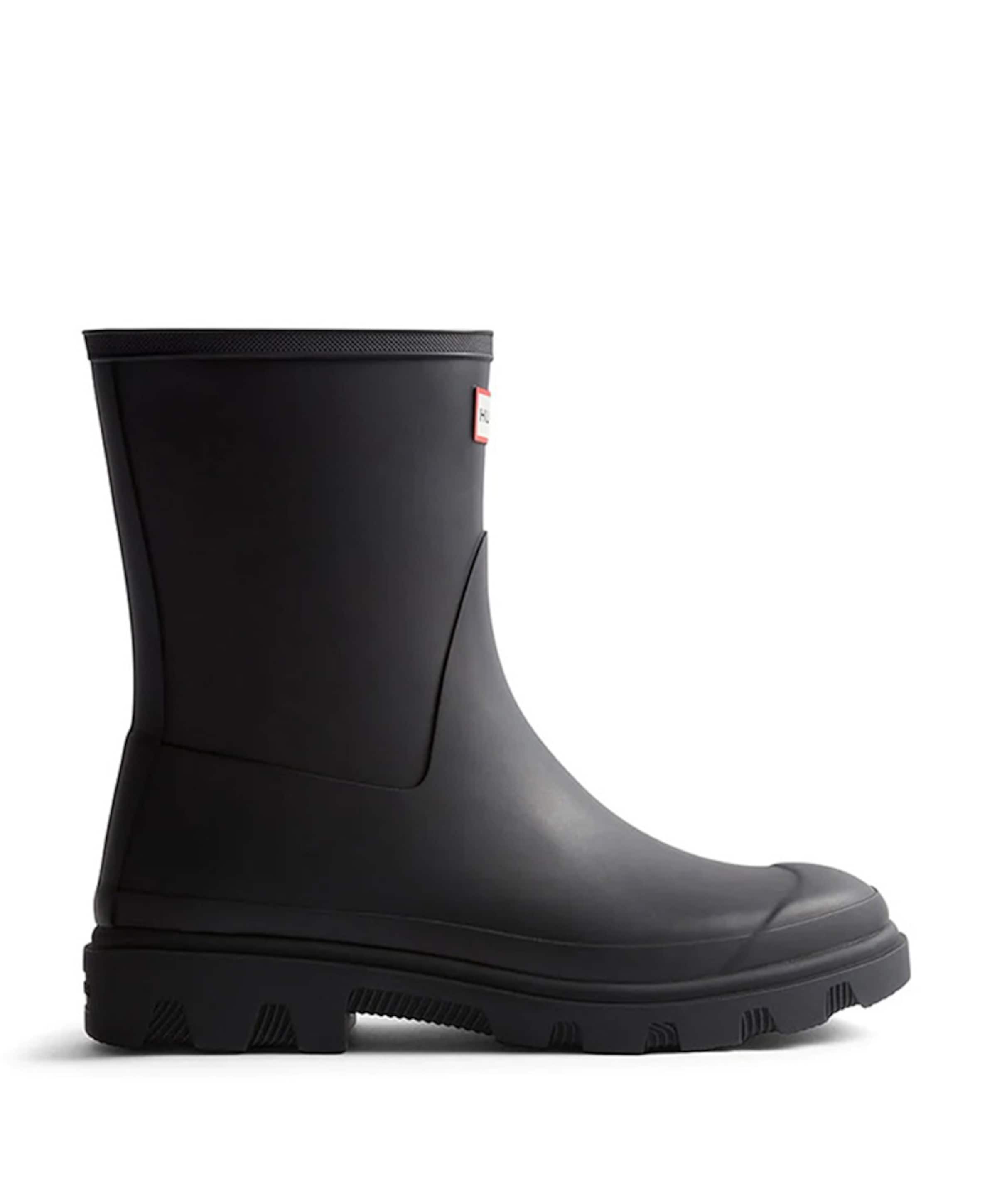 DOWNPOUR SHORT INSULATED dames laarzen zwart