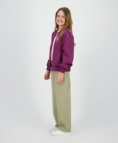 Meisjes jas bordeaux