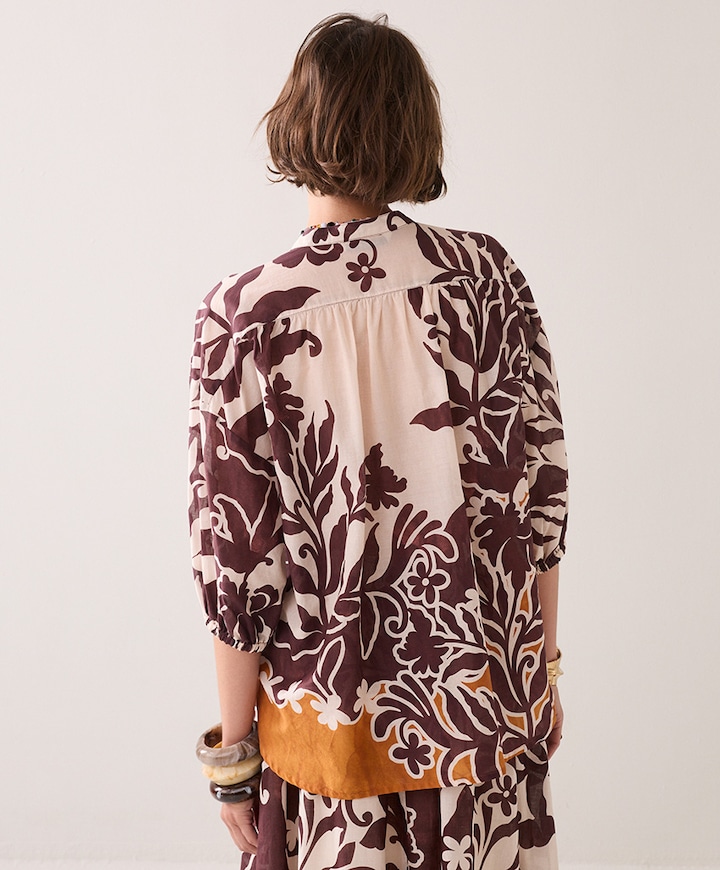 Dames blouse multicolor