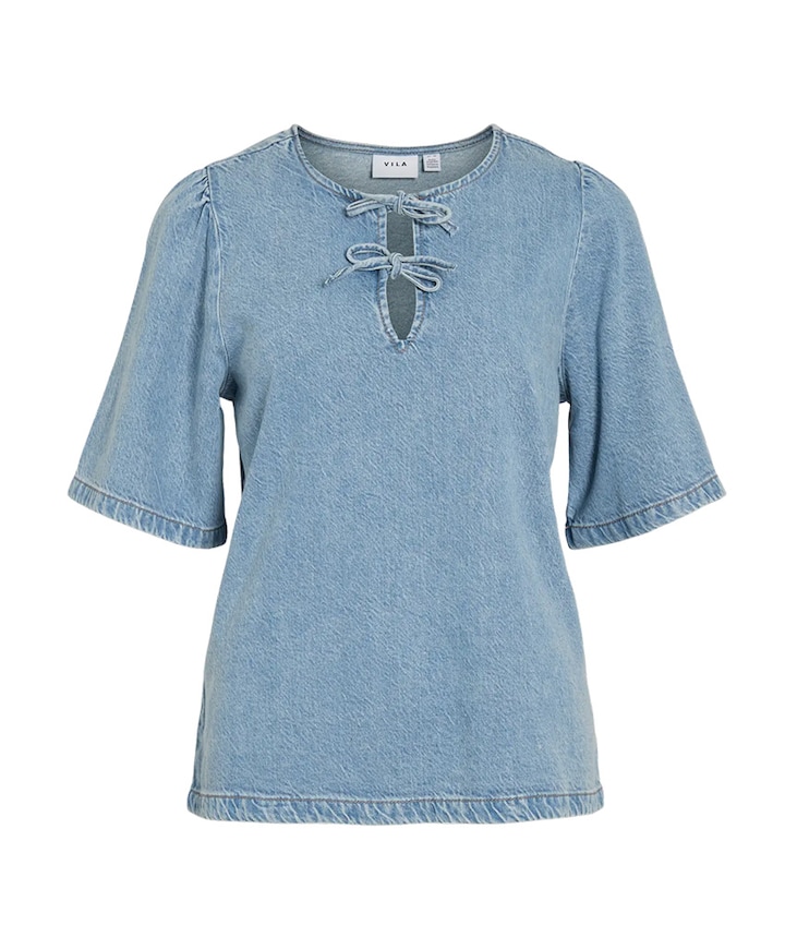 Dames top blauw