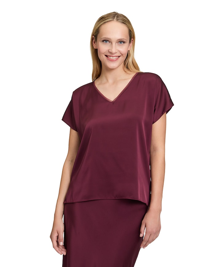 Blouse rood