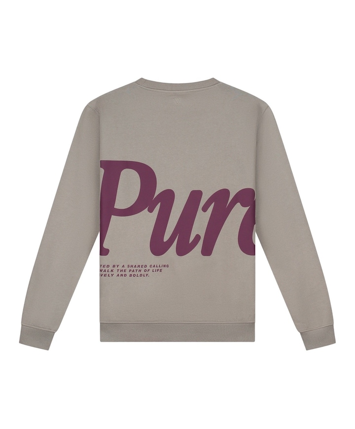 Heren sweater beige