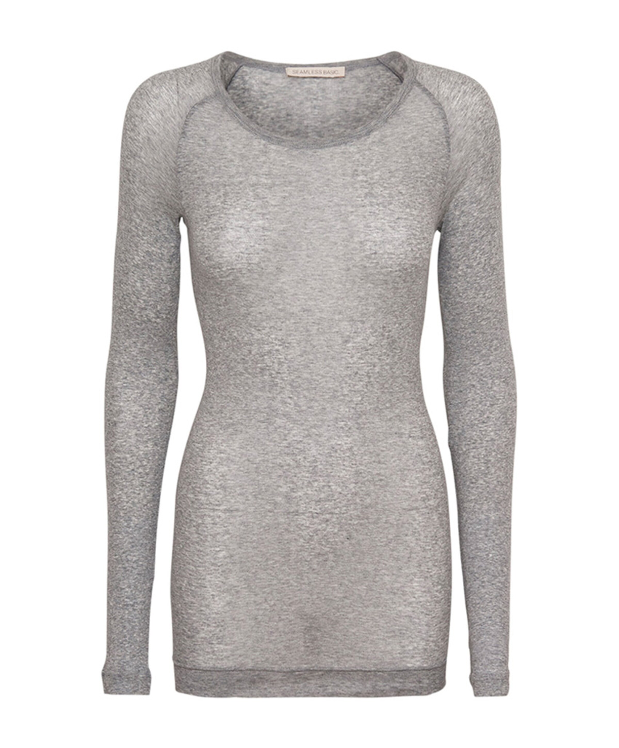 Longsleeve onesize grijs