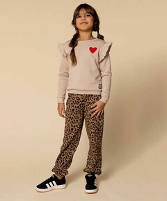 Meisjes sweater beige