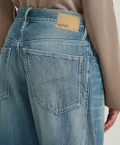 Contor 3D Wide Wmn dames jeans blauw