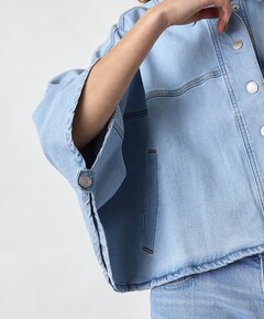 Dames blouse blauw