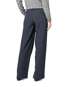 DENA 285 BLUE GREY MELANGE dames broek blauw