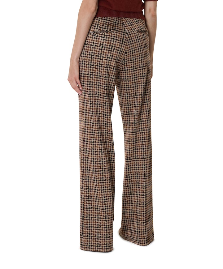Famous dames broek beige