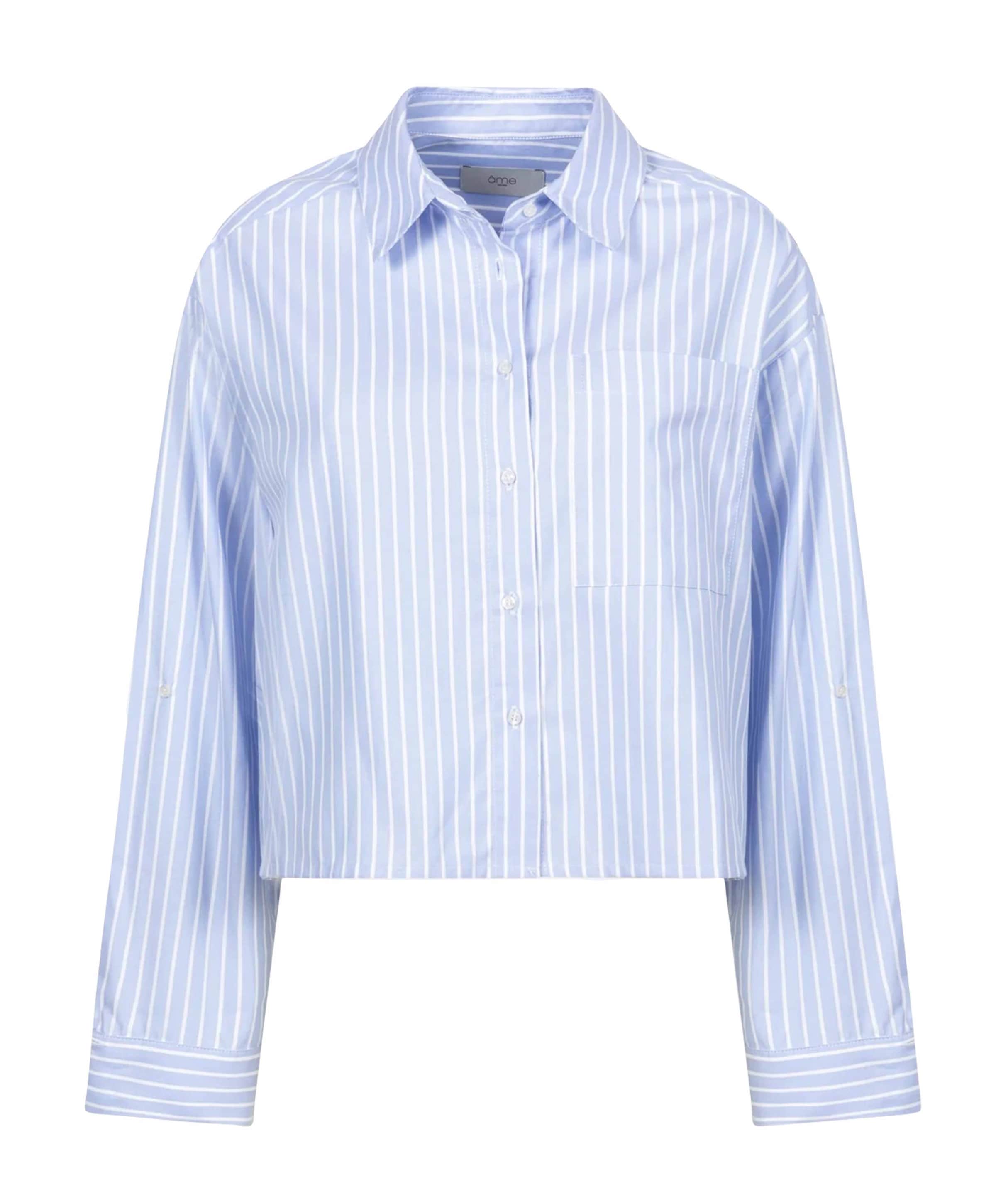 Dames blouse blauw