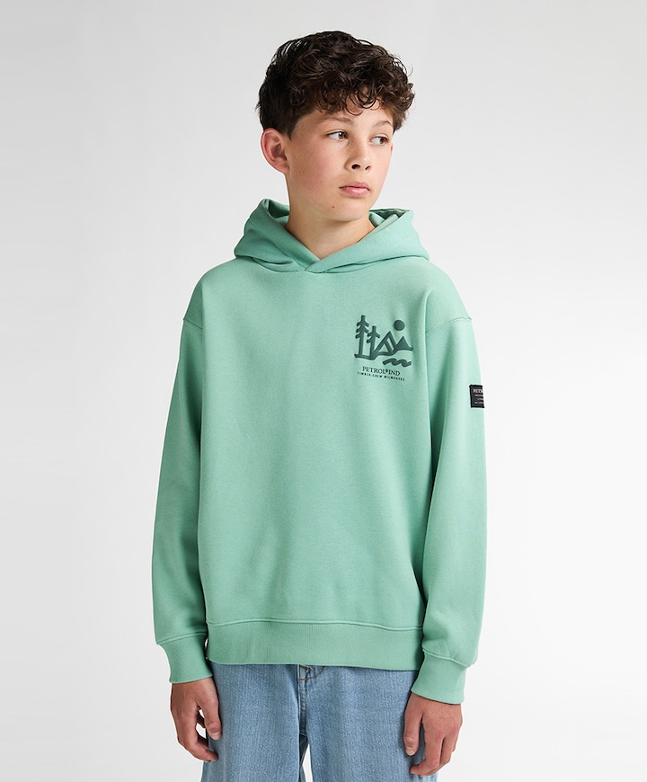 Hoodie groen