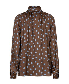 Dames blouse bruin