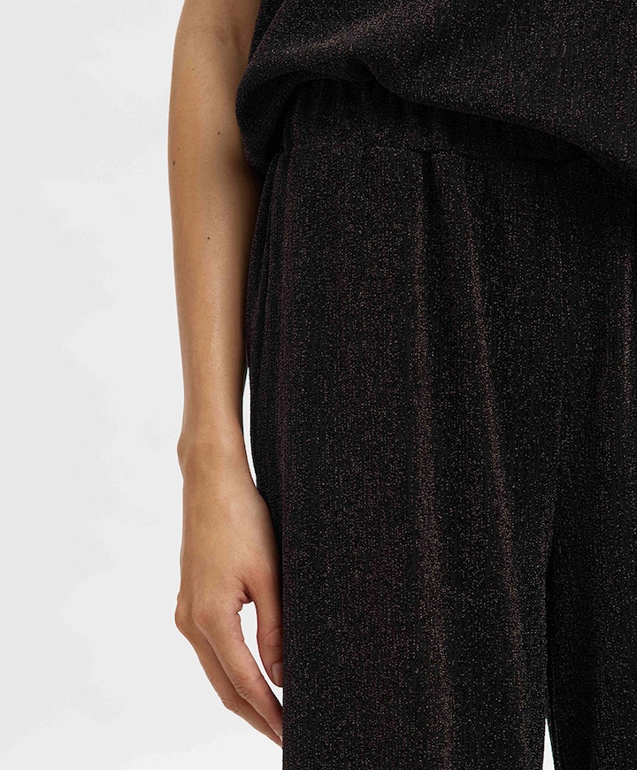 SLFANJA HW RELAXED broek bruin