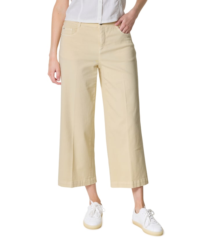 Culotte Feminine dames broek geel